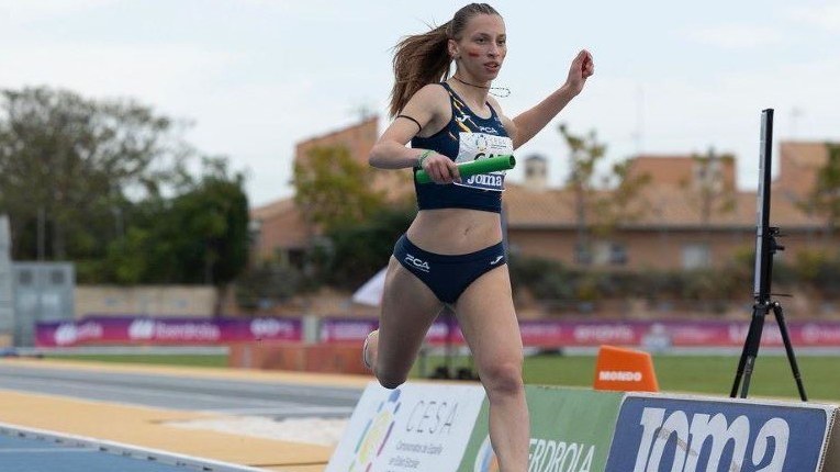 Orgull Lestonnac: L'alumna Mariona Armero fa història a l'atletisme espanyol i bat el rècord dels 200 metres